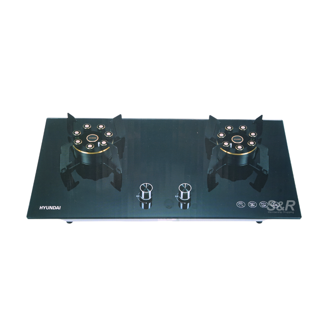 Hyundai Flip 2-Burner Gas Stove